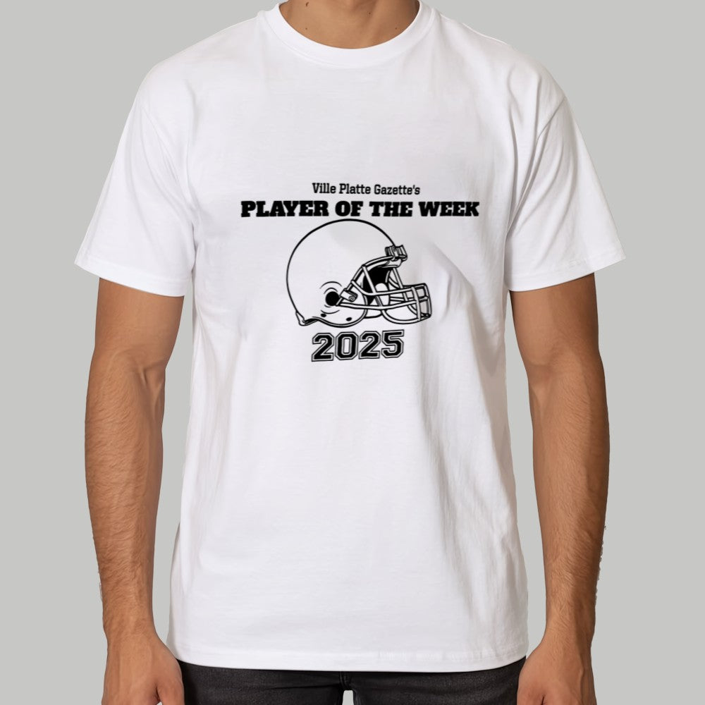Ville Platte Gazette's Player Of The Week Shirt 2025