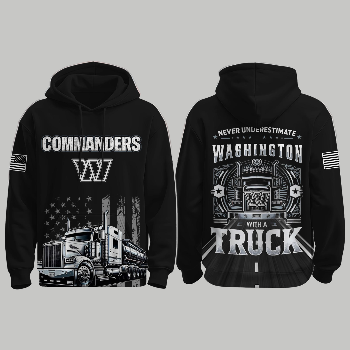 Washington Commanders Truck Driver Appreciation Night Game Hoodie