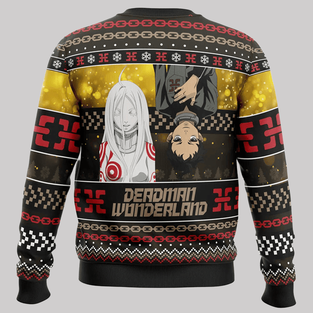 2025 Ganta And Shiro Deadman Wonderland Ugly Christmas Sweater