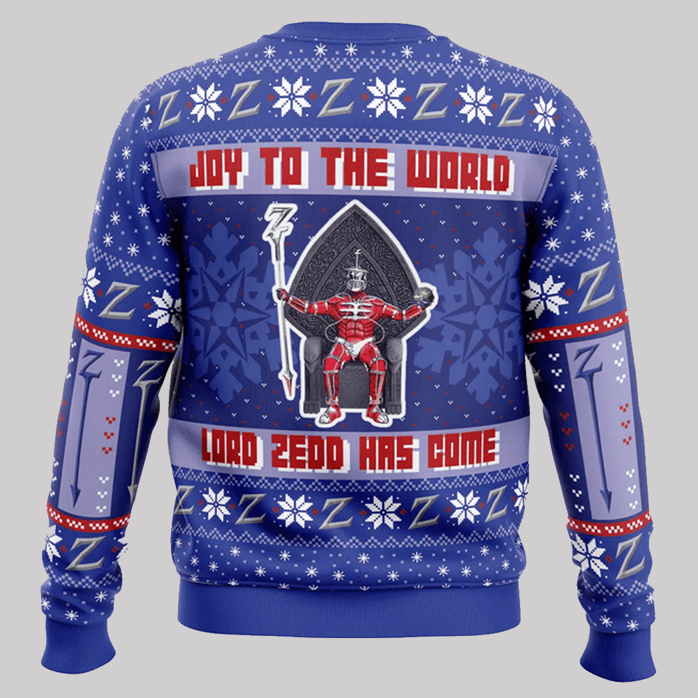 Lord Zedd Has Come Power Rangers Ugly Christmas 2025 Sweater