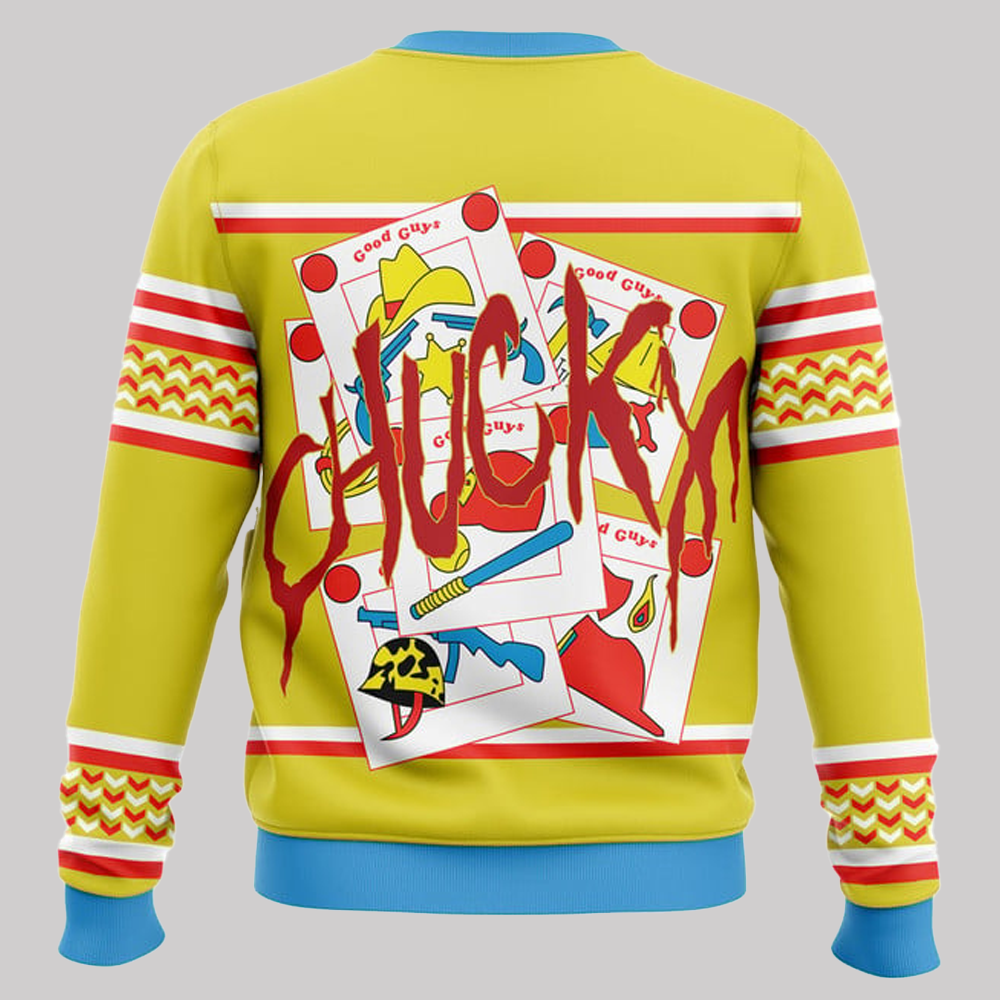 Charles Lee Ray Dead By Daylight Ugly Christmas 2025 Sweater