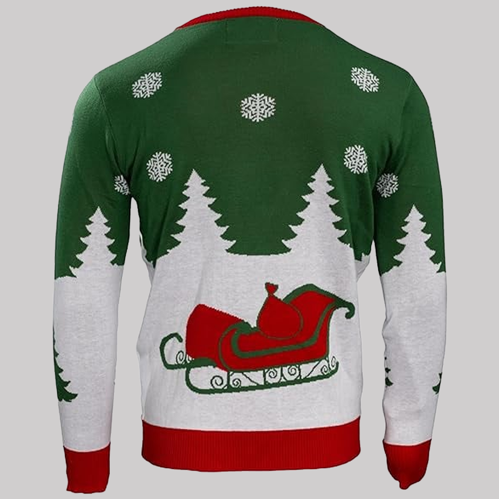Special Delivery Santa Claus3D Gift Ugly Christmas 2025 Sweater