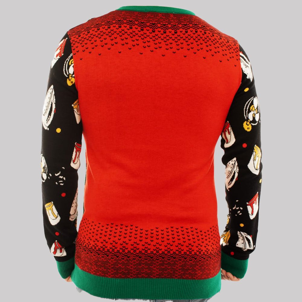 Home Intruder Ugly Christmas 2025 Sweater