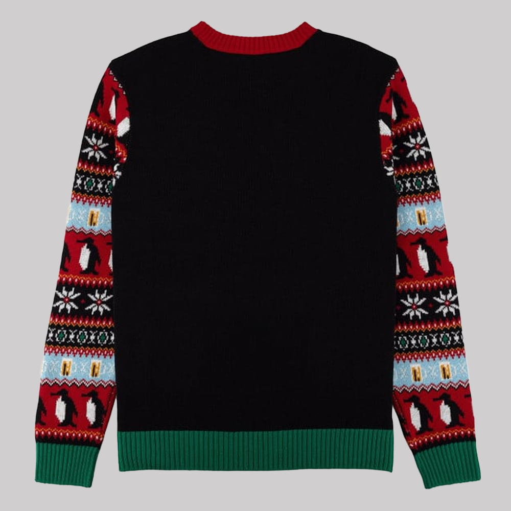 Waddle Service Penguin Ugly Christmas 2025 Sweater