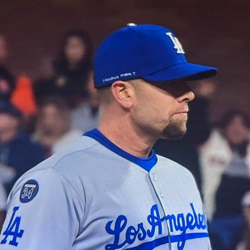 Dodgers Blake Treinen Charlie Kirk Hat
