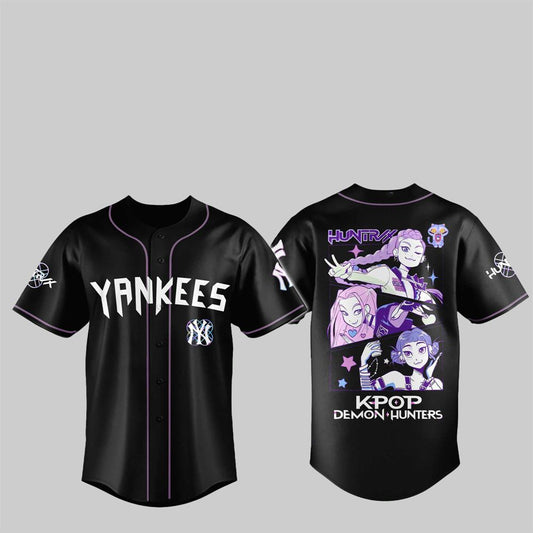 2025 NY Yankees KPop Demon Hunters Jersey