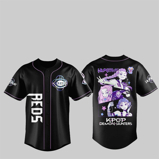 2025 Reds KPop Demon Hunters Jersey