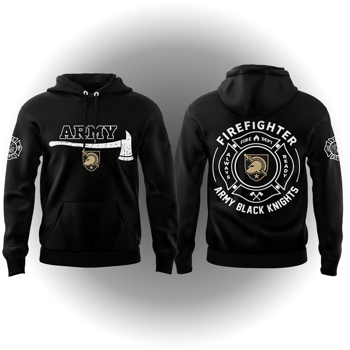 2025 Army Black Knights Firefighter Application Combo Shirt - Clothingus Diamond