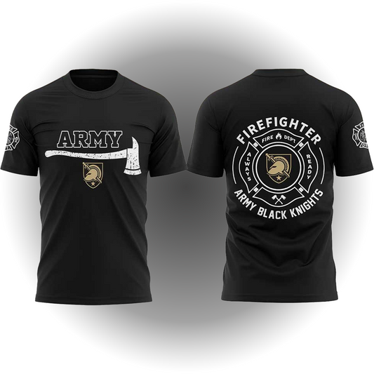2025 Army Black Knights Firefighter Application Combo Shirt - Clothingus Diamond