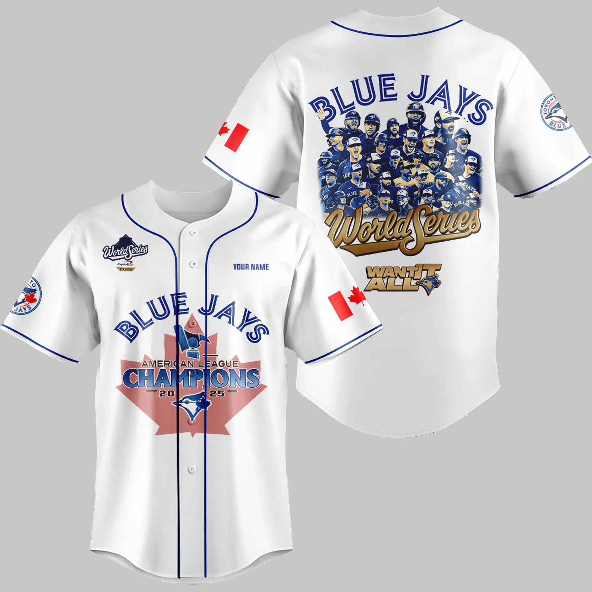 2025 Blue Jays World Series Wantit All Jersey - Clothingus Diamond