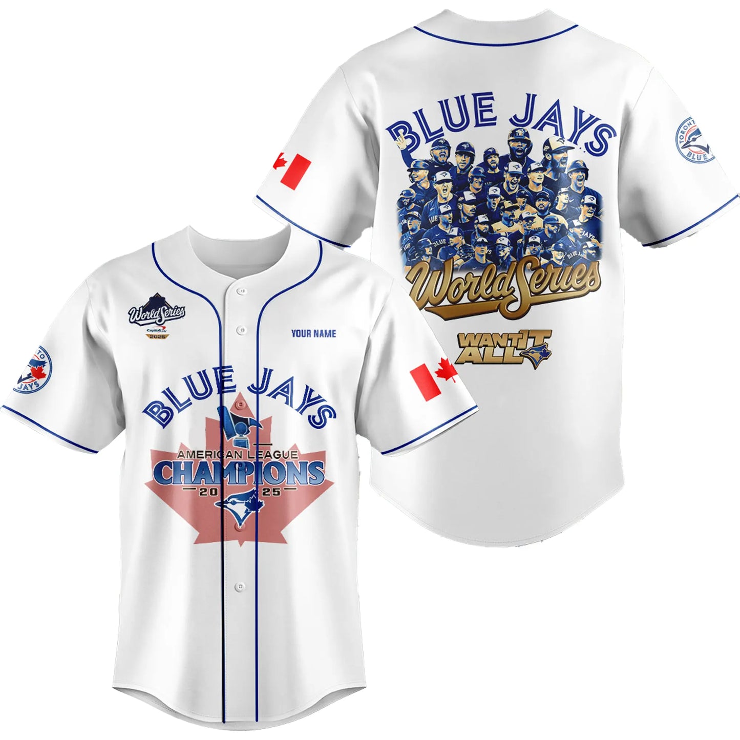 2025 Blue Jays World Series Wantit All Jersey - Clothingus Diamond
