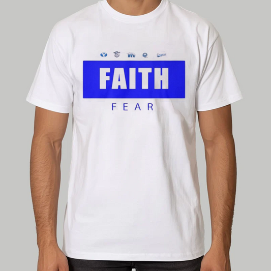 2025 Byu Football Faith Fear Shirt - Clothingus Diamond