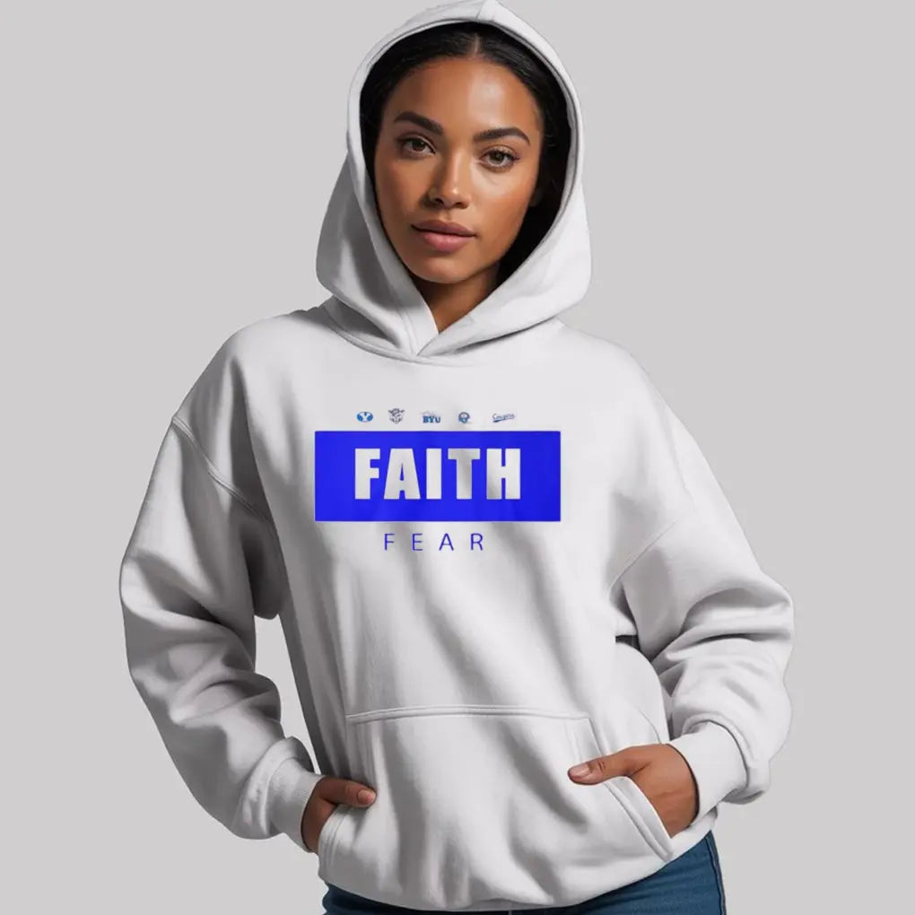 2025 Byu Football Faith Fear Shirt - Clothingus Diamond
