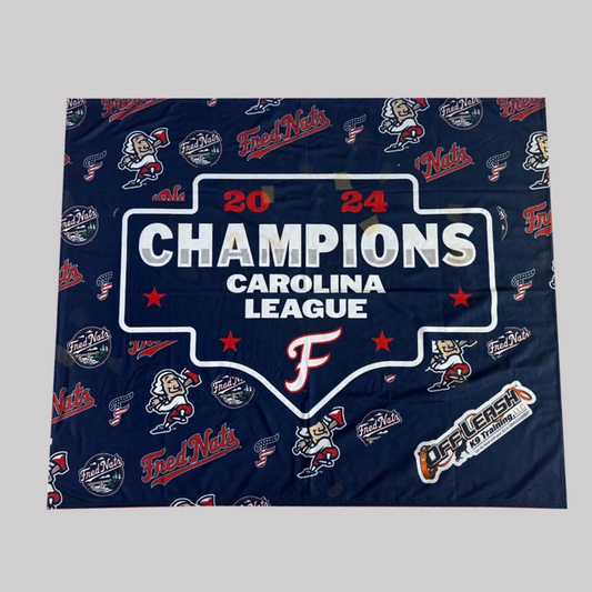 2025 Championshio Carolina League Blanket Giveaway