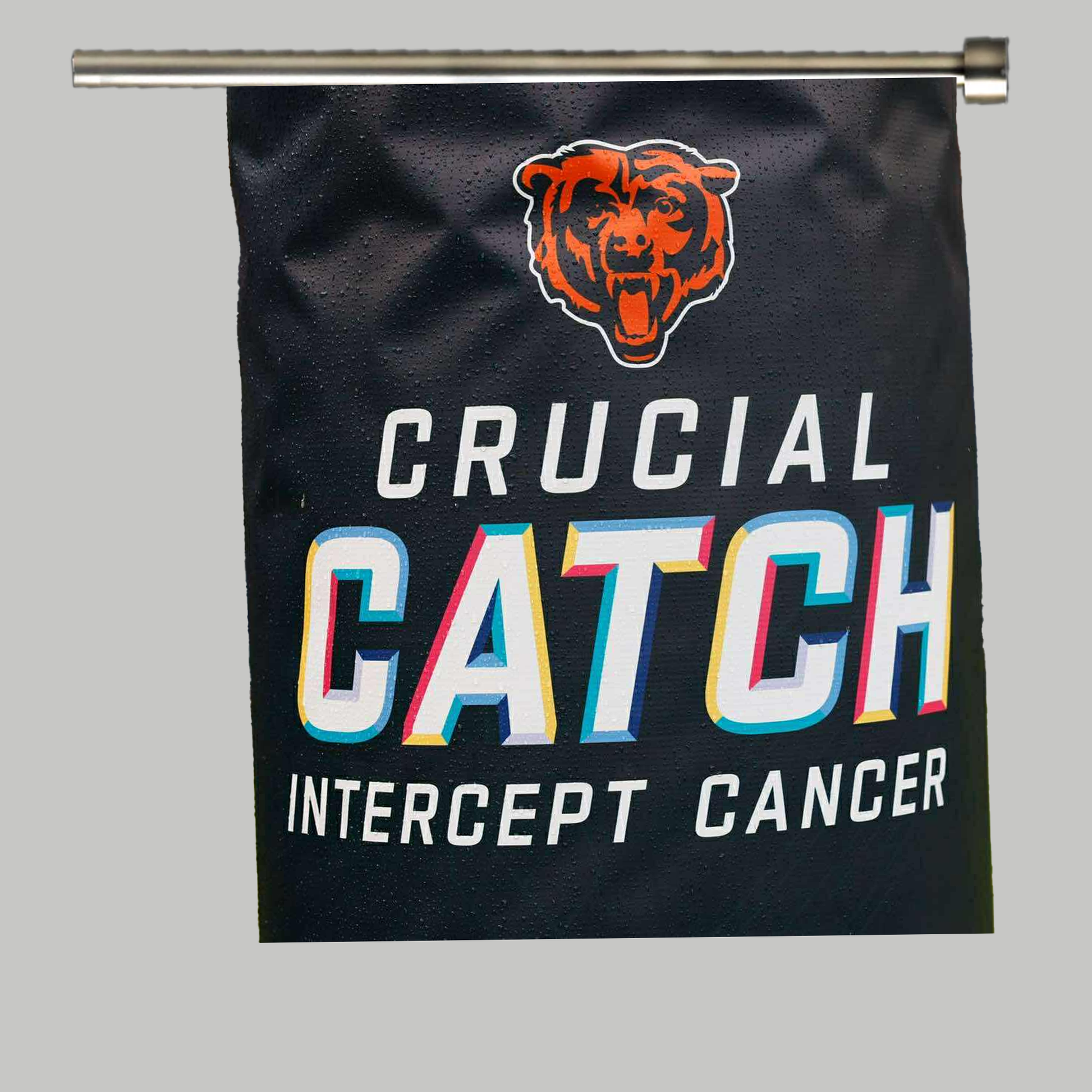 2025 Chicago Bears Crucial Catch Flag - Clothingus Diamond