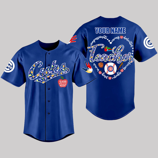 2025 Chicago Cubs Teacher Appreciation Night Jersey