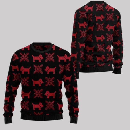 2025 Christmas Scottish Terrier Christmas Ugly Christmas Sweater
