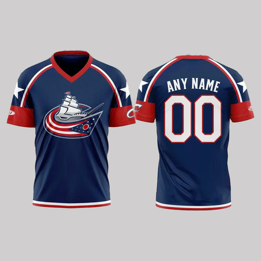 2025 Columbus Clippers x Columbus Blue Jackets Jersey