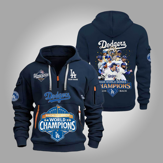 2025 Dodgers Back 2 Back World Series Champions Hoodie - Clothingus Diamond