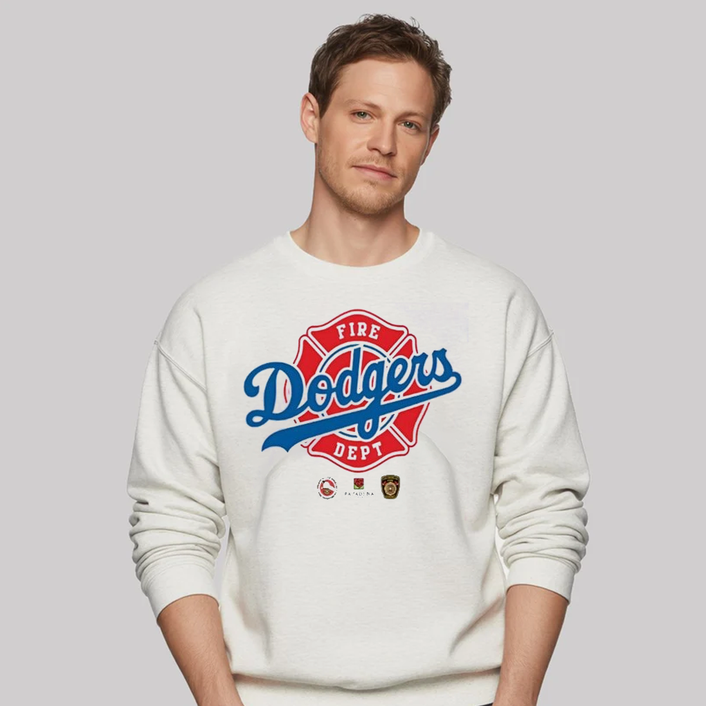 2025 Dodgers Firefighter Appreciation Night Sweatshirt Giveaway - Clothingus Diamond