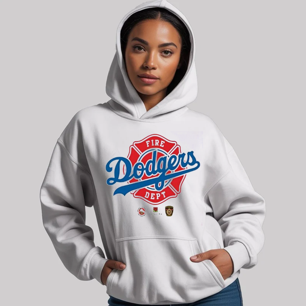 2025 Dodgers Firefighter Appreciation Night Sweatshirt Giveaway - Clothingus Diamond