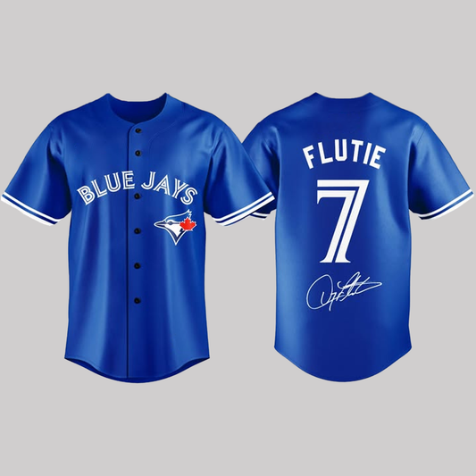 2025 Doug Flutie Blue Jays Jersey