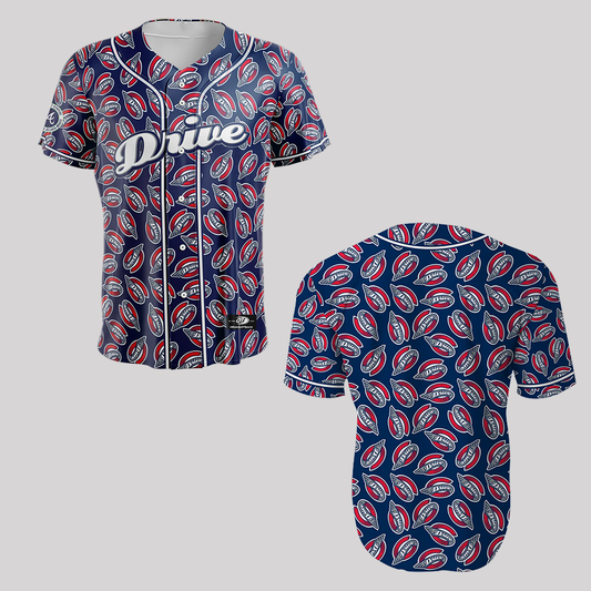 2025 Greenville Drive OT Sports Youth Navy Collage Jersey