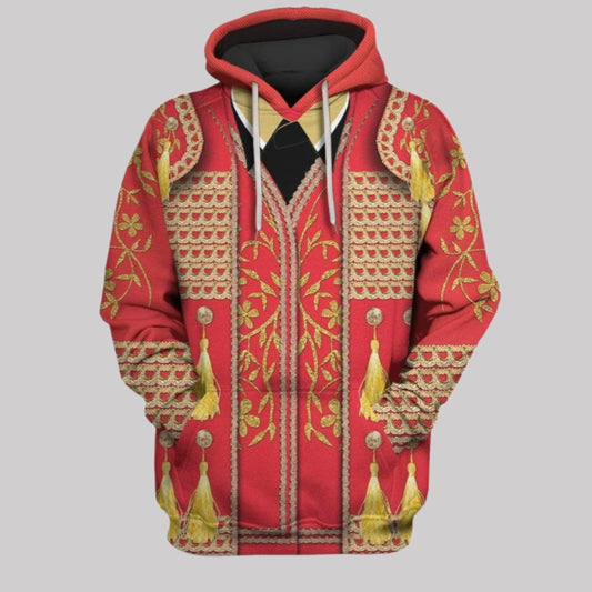 2025 Halloween Bullfighter Matador Costume Hoodie