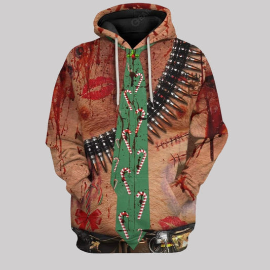 2025 Halloween Cosplay Fur Costume Hoodie