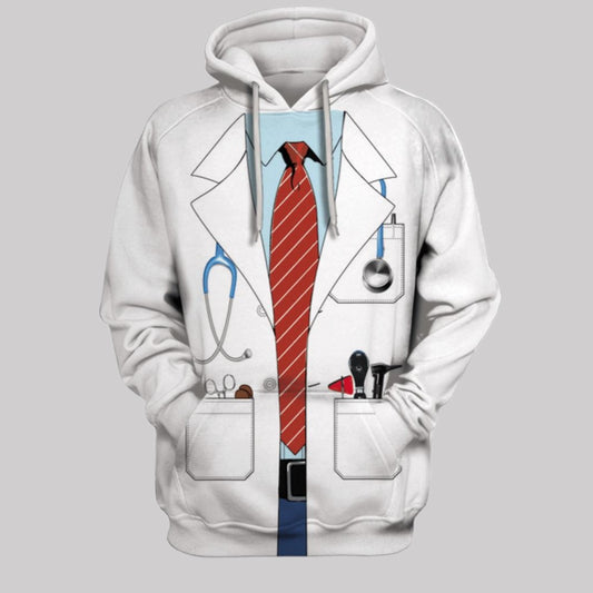2025 Halloween DOCTOR Costume Hoodie