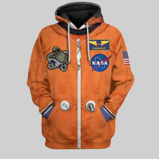 2025 Halloween Nasa Costume Hoodie