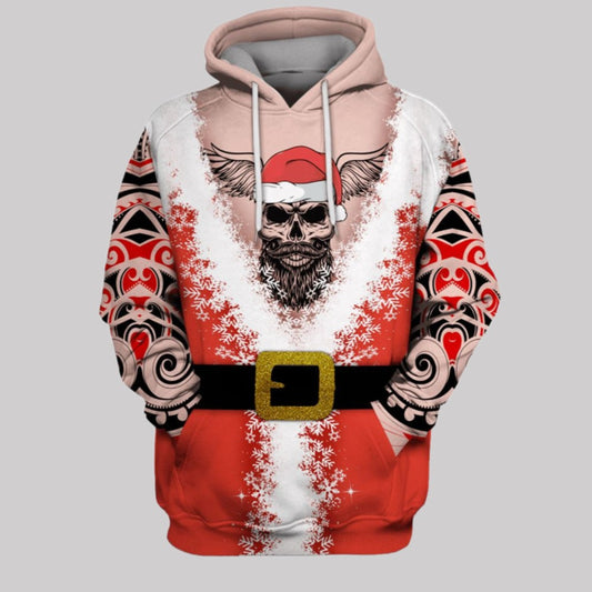 2025 Halloween Skullcap Costume Hoodie