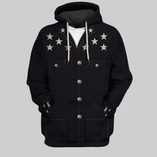 2025 Halloween Small Stars Costume Hoodie