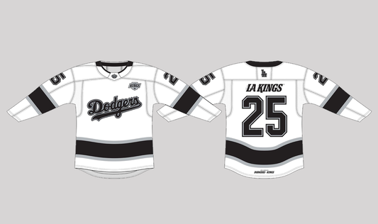 2025 LA Dodgers LA Kings Night 25 Jersey