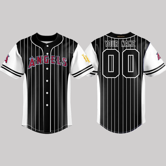 2025 Los Angeles Angels Long Beach State Night At Angel Stadium Jersey