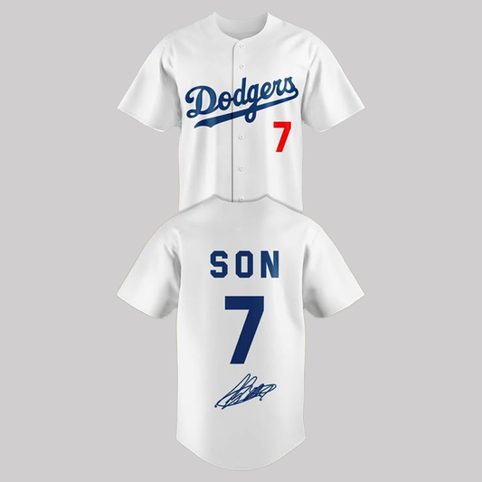 2025 Los Angeles Dodgers X Son Heung-Min Jersey