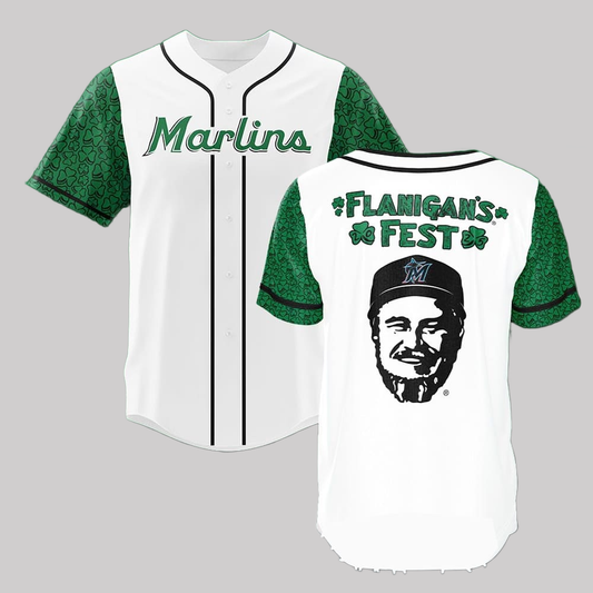 2025 Marlins Flanigan's Fest Rewwind Sale Jersey
