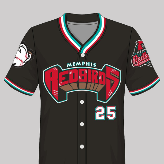 2025 Memphis Redbirds Giveaway Jersey