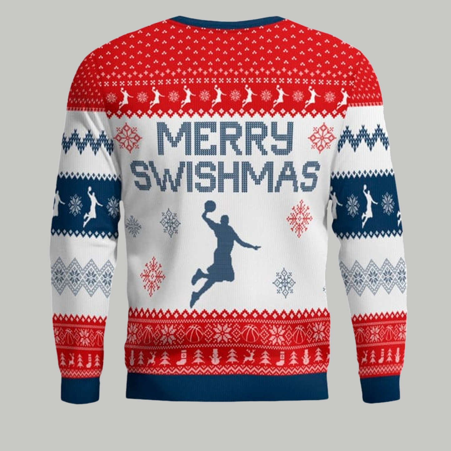 2025 Merry Swishmas Ugly Christmas Sweater - Clothingus Diamond