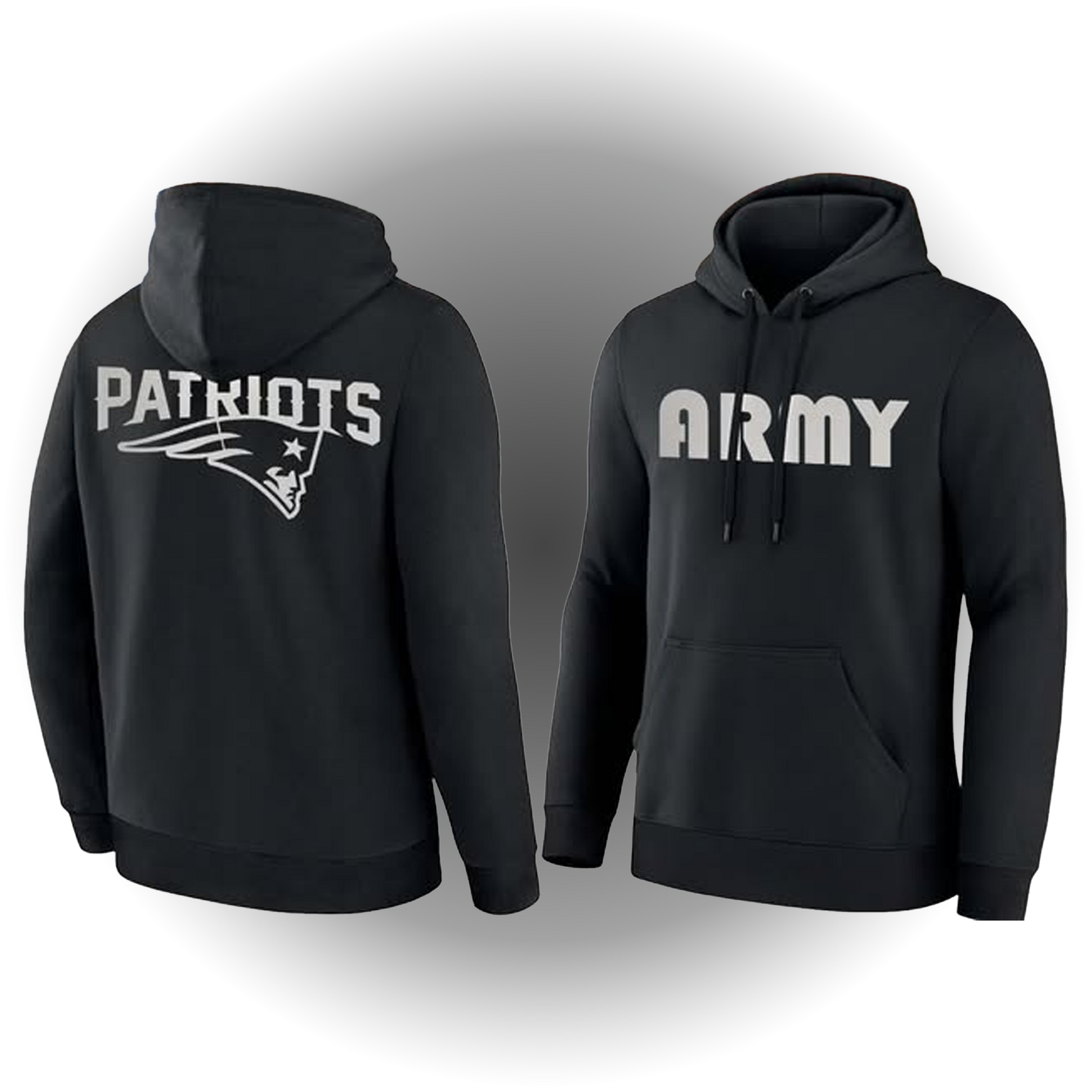 2025 New England Patriots Army Hoodie - Clothingus Diamond