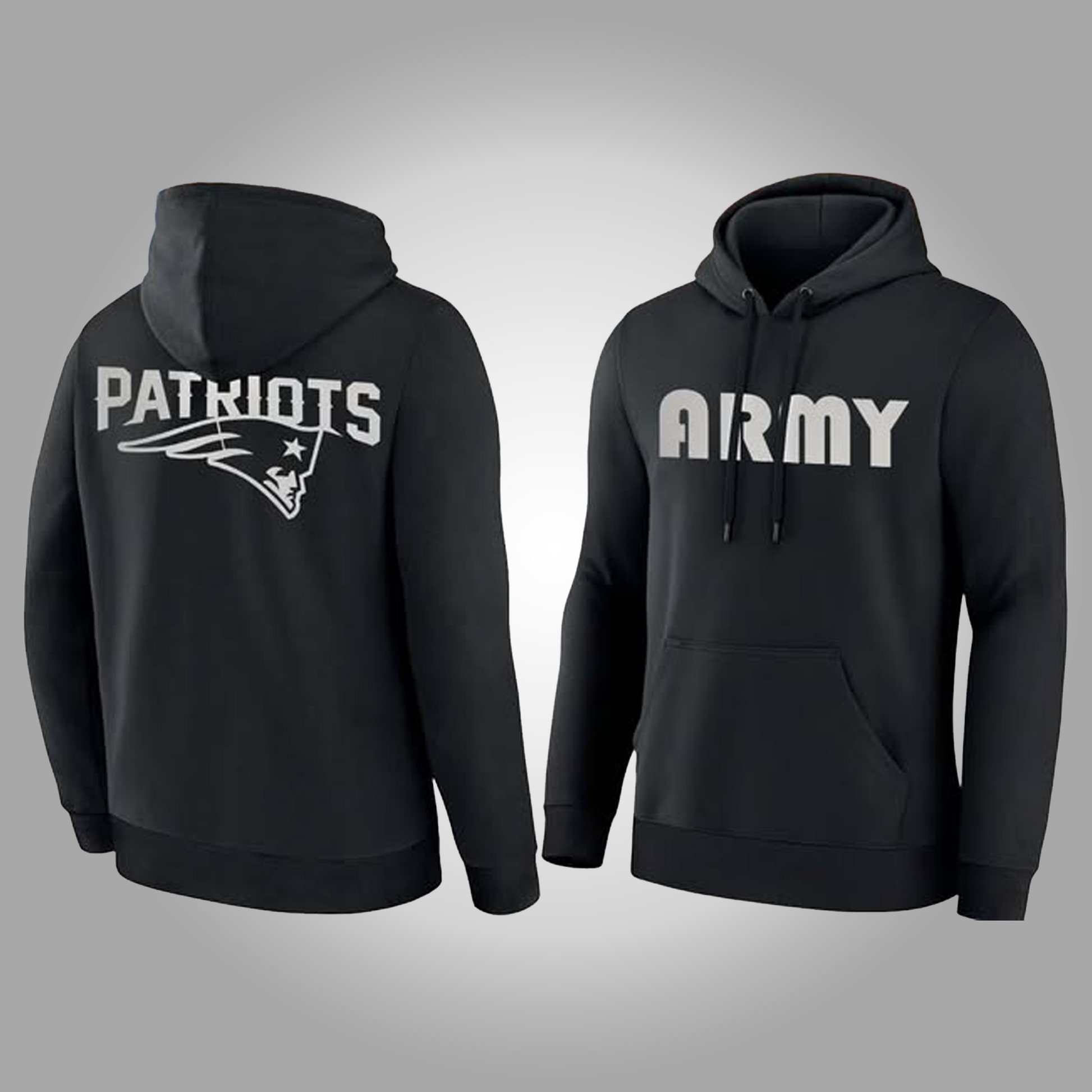 2025 New England Patriots Army Hoodie - Clothingus Diamond