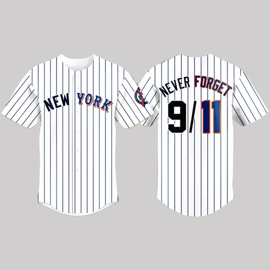 2025 New York Mets Never ForGet 9/11 Jersey
