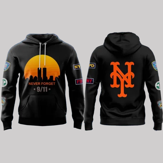 2025 New York Mets Never Forget Remembering Septemnet 11th Hoodie
