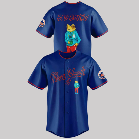 2025 New York Mets x Bad Bunny Jersey