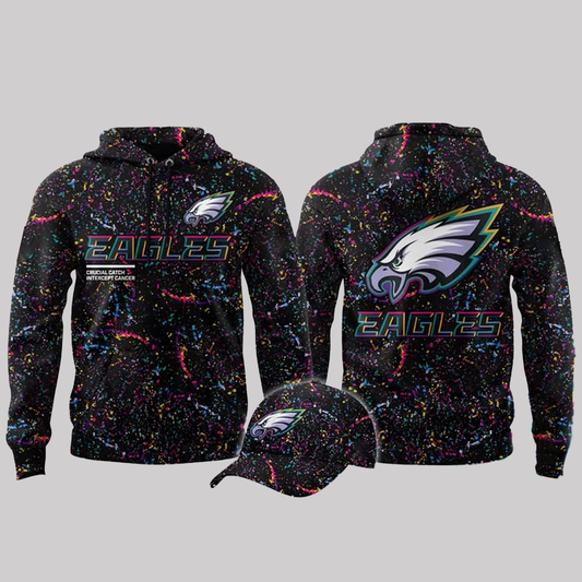 2025 Philadelphia Eagles Crucial Catch Windbreaker Jacket