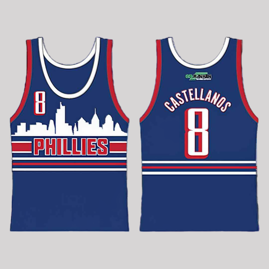 2025 Phillies Nick Castellanos Basketball Jersey Giveaway
