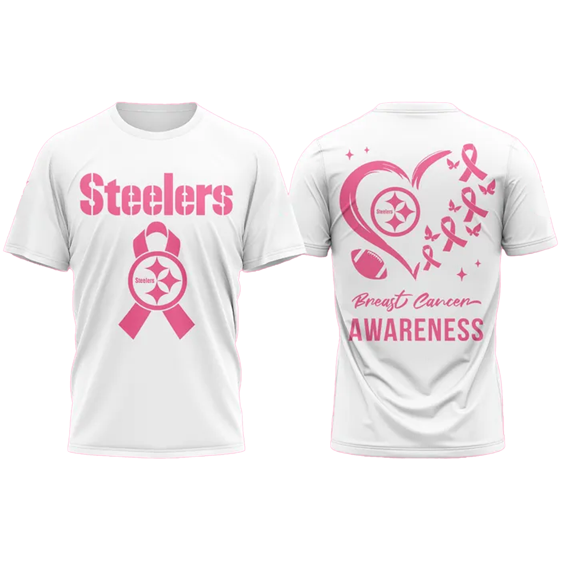 2025 Pittsburgh Steelers October Breast Cancer Awareness Month Shirt - Clothingus Diamond