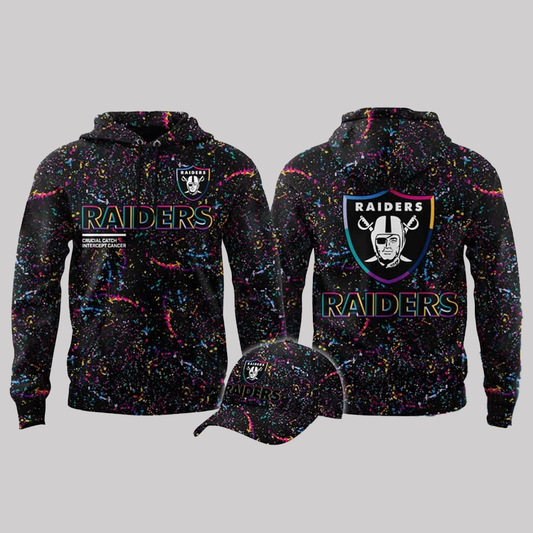 2025 Las Vegas Raiders Crucial Catch Windbreaker Jacket