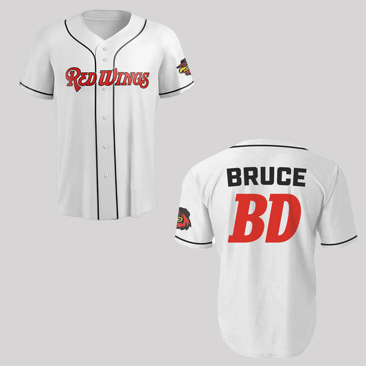 2025 Red Wings Bruce the Bat Dog Jersey Giveaway
