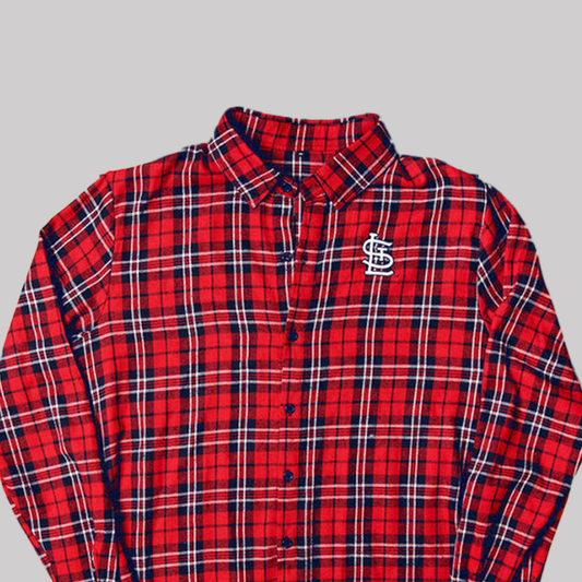 2025 St.Louis Cardinas Cardinals Flannel Shirt